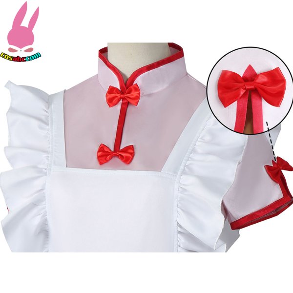 画像11: cosabc らんま1/2 珊璞 風 コスプレ衣装 イベント 演出服 二次会 コスチューム パーティー ハロウィン (11)