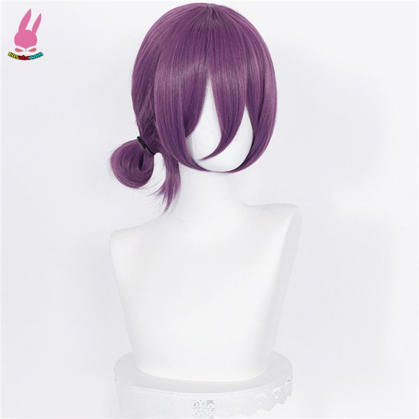 画像2: cosabc チェンソーマン レゼ 風 コスプレウィッグ かつら コスチューム イベント 変装 仮装 パーティー ハロウィン (2)