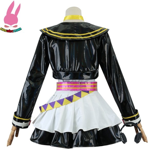 画像5: cosabc 初音ミク 鏡音リン 鏡音レン 風 コスプレ衣装 イベント 演出服 二次会 コスチューム パーティー ハロウィン (5)