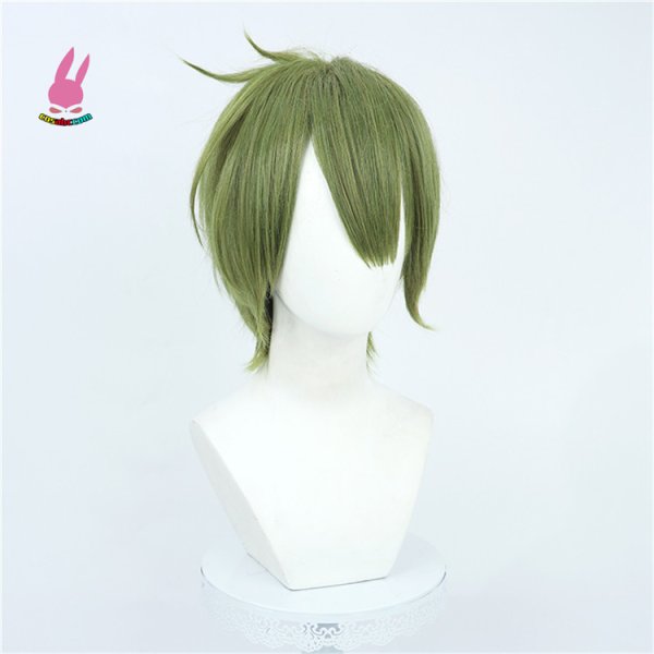 画像2: cosabc 機動戦士ガンダム 水星の魔女 エラン・ケレス  風 コスプレウィッグ かつら コスチューム イベント 変装 仮装 パーティー ハロウィン (2)