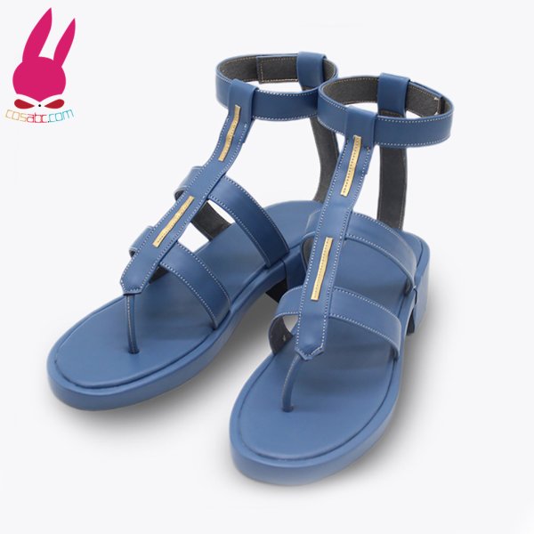 画像4: cosabc あんさんぶるスターズ! 風 漣ジュン 風 コスプレ靴 コスチューム コスプレシューズ イベント ハロウィン (4)