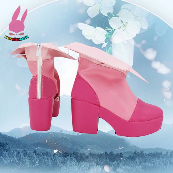 画像3: cosabc プリキュア 夢原のぞみ  風 コスプレ靴 コスチューム コスプレシューズ イベント ハロウィン (3)