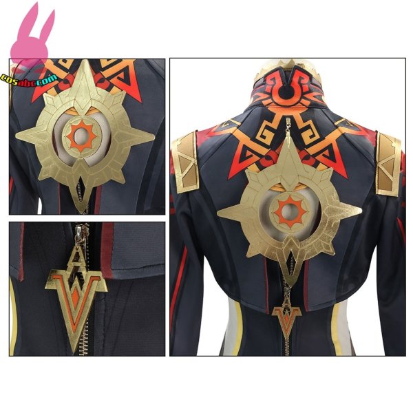 画像8: cosabc 原神 げんしん マーヴィカ 風 コスプレ衣装 イベント 演出服 二次会 コスチューム パーティー ハロウィン (8)