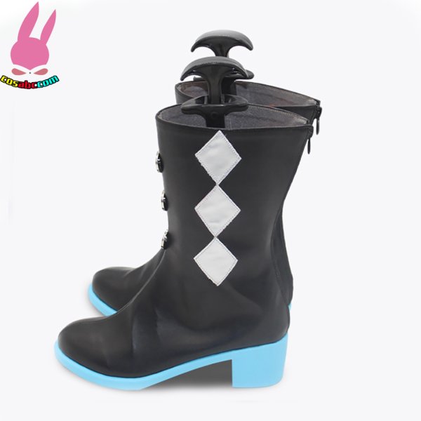 画像3: cosabc ヰ世界情緒 いせかいじょうちょ 普遍体Nemophila 風 コスプレ靴 コスチューム コスプレシューズ イベント ハロウィン (3)