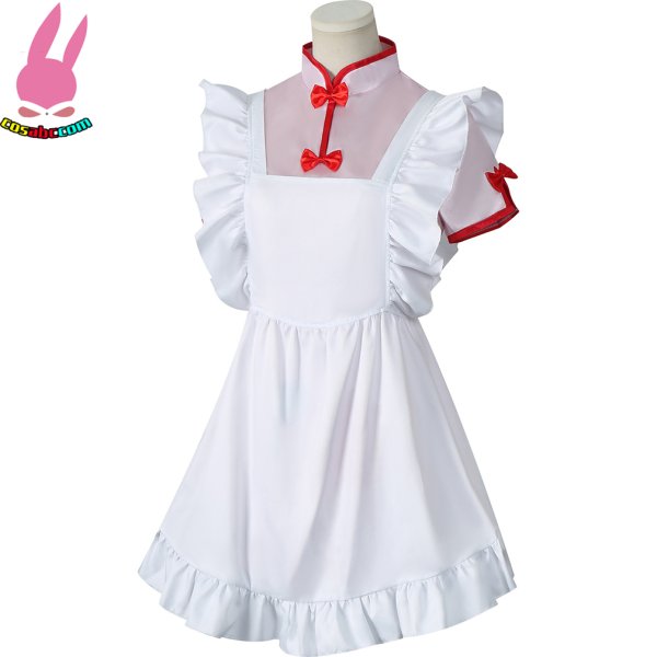 画像3: cosabc らんま1/2 珊璞 風 コスプレ衣装 イベント 演出服 二次会 コスチューム パーティー ハロウィン (3)