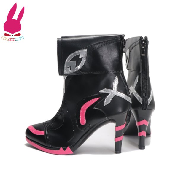 画像5: cosabc 崩壊3rd 破棄の孤光・追影 アカリ 風 コスプレ靴 コスチューム コスプレシューズ イベント ハロウィン (5)