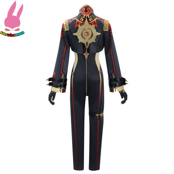 画像4: cosabc 原神 げんしん マーヴィカ 風 コスプレ衣装 イベント 演出服 二次会 コスチューム パーティー ハロウィン (4)