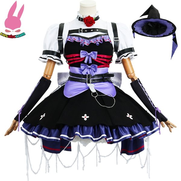 画像4: cosabc IdentityV 第五人格 アイデンティティ エマ・ウッズ 風 コスプレ衣装 イベント 演出服 二次会 コスチューム パーティー ハロウィン (4)