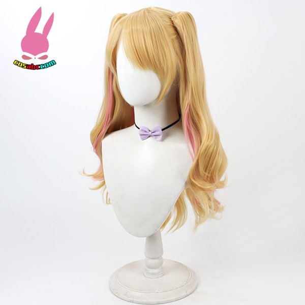 画像3: cosabc アイカツ 夏樹みくる  風 コスプレウィッグ かつら コスチューム イベント 変装 仮装 パーティー ハロウィン (3)