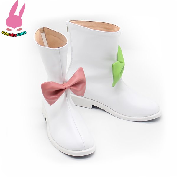 画像2: cosabc 東方Project 秦こころ 風 コスプレ靴 コスチューム コスプレシューズ イベント ハロウィン (2)