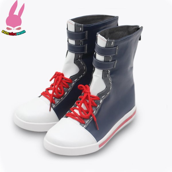 画像2: cosabc YouTuber ホロライブ Kanade Ch. 音乃瀬奏 風 コスプレ靴 コスチューム コスプレシューズ イベント ハロウィン (2)