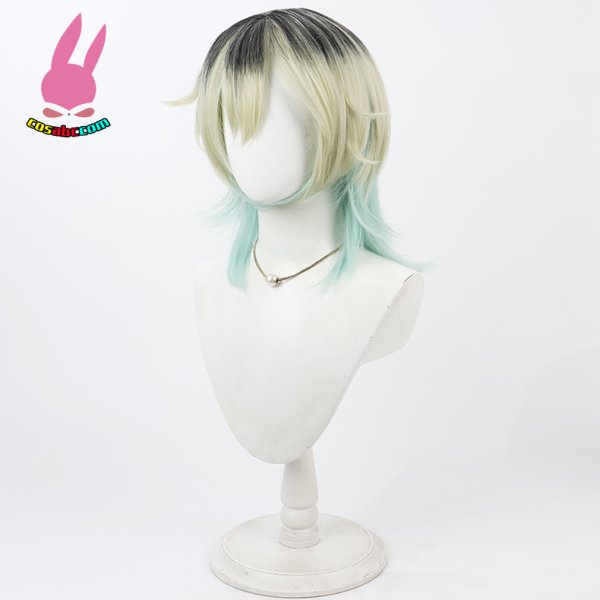 画像3: cosabc 虚弱体質の大人気配信者 壱川春日 いちかわはるひ  風 コスプレウィッグ かつら コスチューム イベント 変装 仮装 パーティー ハロウィン (3)
