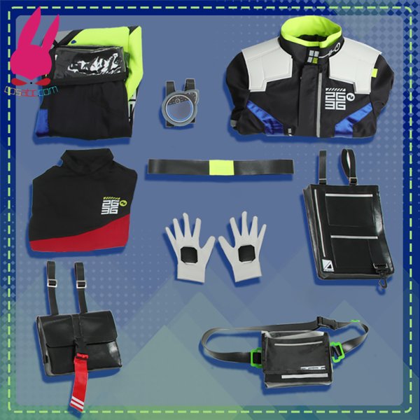 画像13: cosabc バーチャル YouTuber Vtuber 伊波ライ 風 コスプレ衣装 イベント 演出服 二次会 コスチューム パーティー ハロウィン (13)