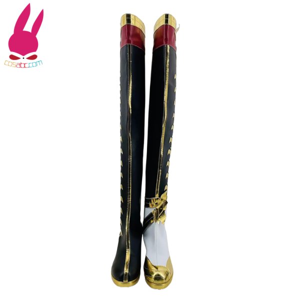 画像2: cosabc ウマ娘 プリティーダービー オルフェーヴル 風 コスプレ靴 コスチューム コスプレシューズ イベント ハロウィン (2)