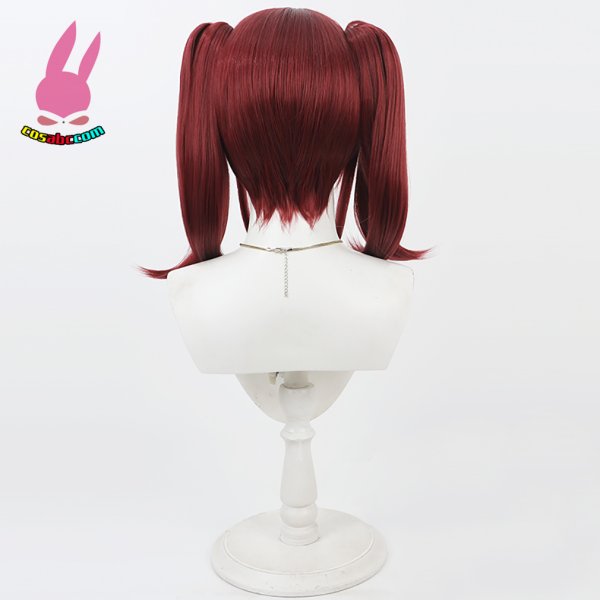 画像4: cosabc ひとりぼっちの異世界攻略 委員長 一花 此花 いちはな このか   風 コスプレウィッグ かつら コスチューム イベント 変装 仮装 パーティー ハロウィン (4)