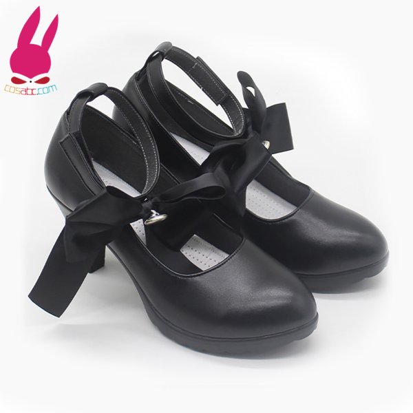 画像4: cosabc ブルーアーカイブ-Blue Archive- 伊落 マリー 風 コスプレ靴 コスチューム コスプレシューズ イベント ハロウィン (4)
