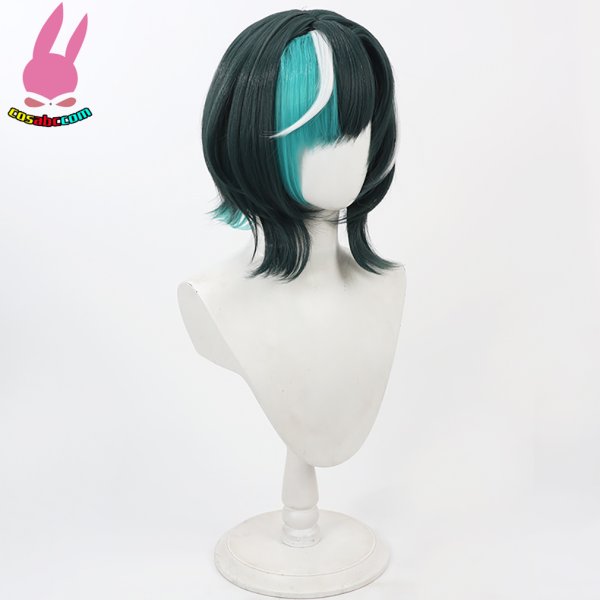 画像3: cosabc VTuber ホロライブ 輪堂千速  風 コスプレウィッグ かつら コスチューム イベント 変装 仮装 パーティー ハロウィン (3)