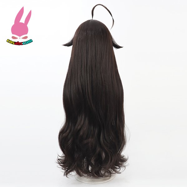 画像3: cosabc ブルーアーカイブ -Blue Archive-鬼怒川カスミ  きぬがわかすみ  風 コスプレウィッグ かつら コスチューム イベント 変装 仮装 パーティー ハロウィン (3)