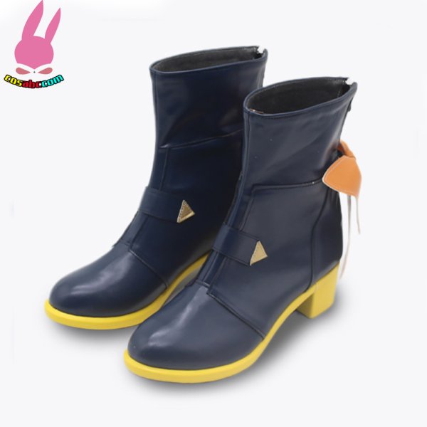 画像3: cosabc YouTuber ホロライブ 夜空メル 風 コスプレ靴 コスチューム コスプレシューズ イベント ハロウィン (3)