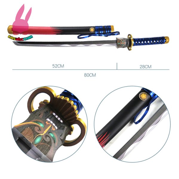 画像4: cosabc ヴァロラント VALORANT 鬼丸国綱 おにまるくにつな  コスプレ道具 武器  イベント 変装 仮装 パーティー ハロウィン (4)