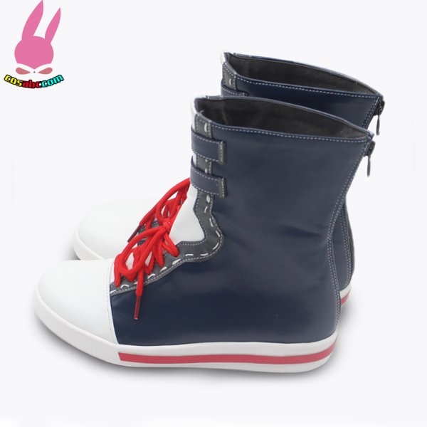 画像4: cosabc YouTuber ホロライブ Kanade Ch. 音乃瀬奏 風 コスプレ靴 コスチューム コスプレシューズ イベント ハロウィン (4)