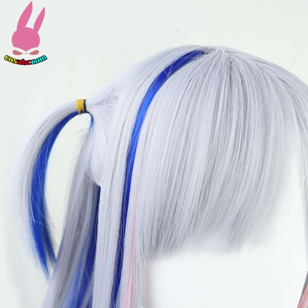 画像10: cosabc VTuber ホロライブ 天音かなた 風 コスプレウィッグ かつら コスチューム イベント 変装 仮装 パーティー ハロウィン (10)