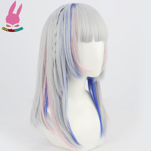 画像11: cosabc VTuber ホロライブ 天音かなた 風 コスプレウィッグ かつら コスチューム イベント 変装 仮装 パーティー ハロウィン (11)