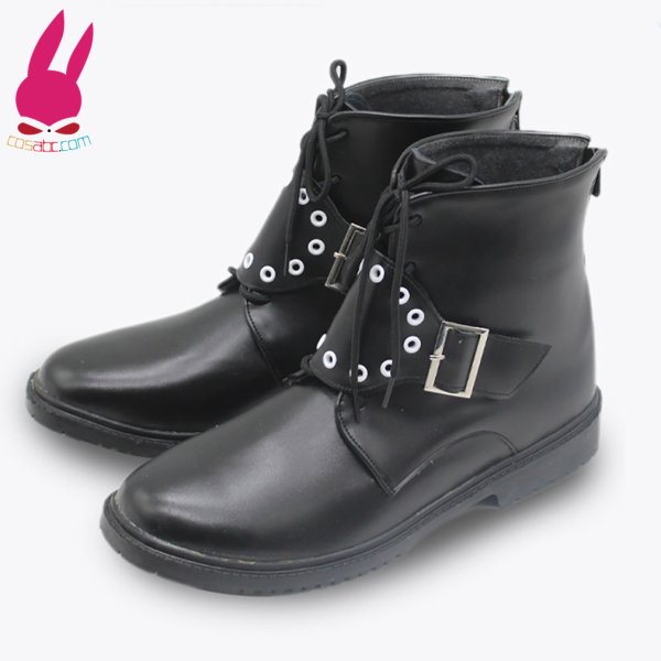 画像3: cosabc ファイナルファンタジーXIV スコール・レオンハート 風 コスプレ靴 コスチューム コスプレシューズ イベント ハロウィン (3)