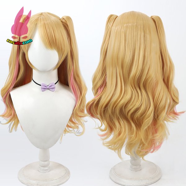 画像5: cosabc アイカツ 夏樹みくる  風 コスプレウィッグ かつら コスチューム イベント 変装 仮装 パーティー ハロウィン (5)