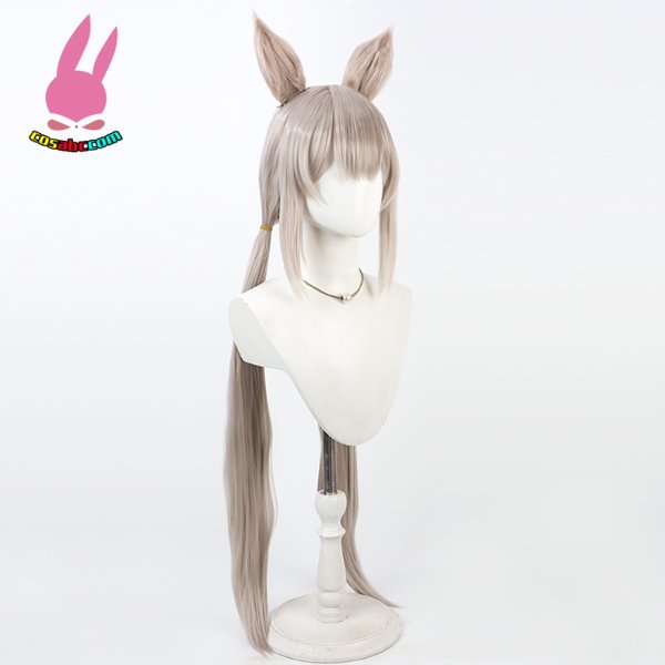 画像2: cosabc アークナイツ ウォーミー  風 コスプレウィッグ かつら コスチューム イベント 変装 仮装 パーティー ハロウィン (2)