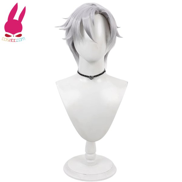 画像2: cosabc 18TRIP エイトリ エイティーントリップ 神名雪風 風 コスプレウィッグ かつら コスチューム イベント 変装 仮装 パーティー ハロウィン (2)