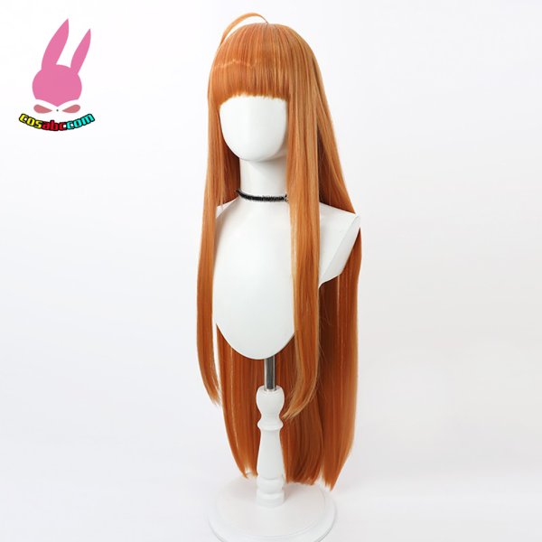 画像3: cosabc ペルソナ5 佐倉双葉 さくら ふたば   風 コスプレウィッグ かつら コスチューム イベント 変装 仮装 パーティー ハロウィン (3)