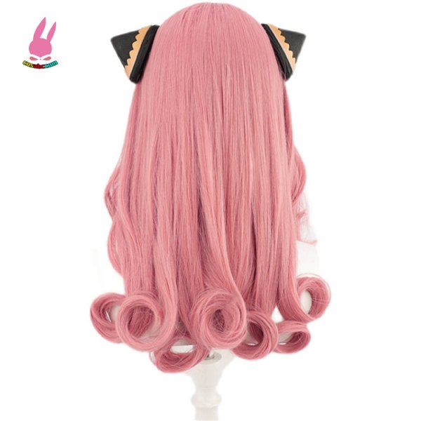 画像4: cosabc SPY×FAMILY スパイファミリー アーニャ  風 コスプレウィッグ かつら コスチューム イベント 変装 仮装 パーティー ハロウィン (4)