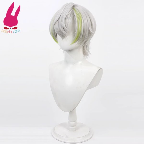 画像4: cosabc 18TRIP エイティーントリップ 白光糖衣 風 コスプレウィッグ かつら コスチューム イベント 変装 仮装 パーティー ハロウィン (4)