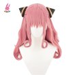 画像1: cosabc SPY×FAMILY スパイファミリー アーニャ  風 コスプレウィッグ かつら コスチューム イベント 変装 仮装 パーティー ハロウィン (1)