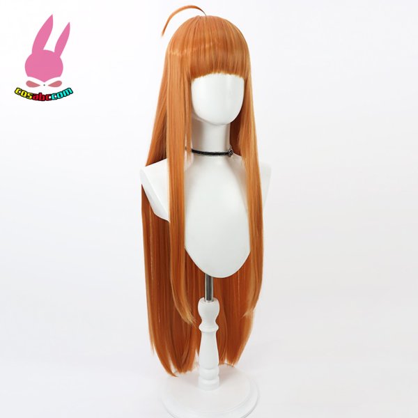 画像2: cosabc ペルソナ5 佐倉双葉 さくら ふたば   風 コスプレウィッグ かつら コスチューム イベント 変装 仮装 パーティー ハロウィン (2)