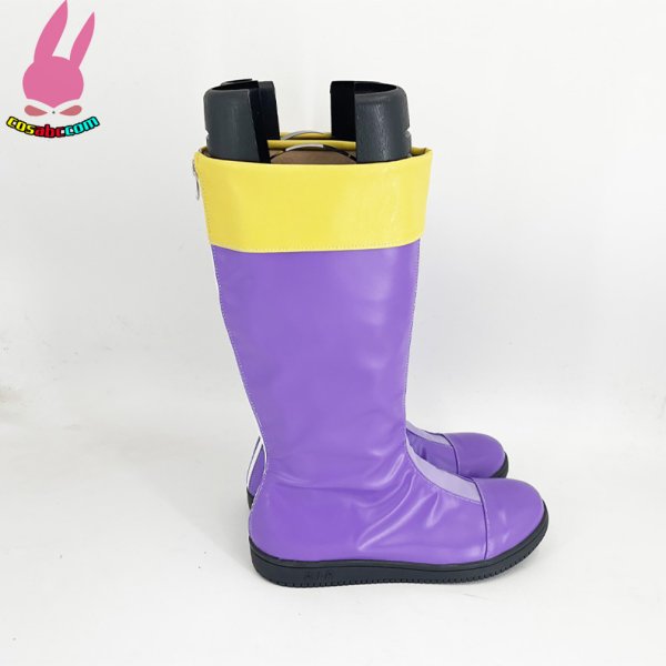 画像4: cosabc わんだふるぷりきゅあ! 兎山大福  風 コスプレ靴 コスチューム コスプレシューズ イベント ハロウィン (4)