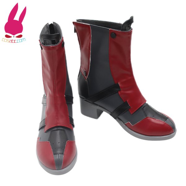 画像2: cosabc 鳴潮 めいちょう 傷痕 そうこん 風 コスプレ靴 コスチューム コスプレシューズ イベント ハロウィン (2)