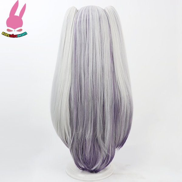 画像5: cosabc YouTuber ホロライブ東 雪蓮  風 コスプレウィッグ かつら コスチューム イベント 変装 仮装 パーティー ハロウィン (5)