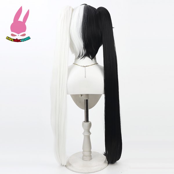 画像4: cosabc コンパス 戦闘摂理解析システム クー・シー   風 コスプレウィッグ かつら コスチューム イベント 変装 仮装 パーティー ハロウィン (4)