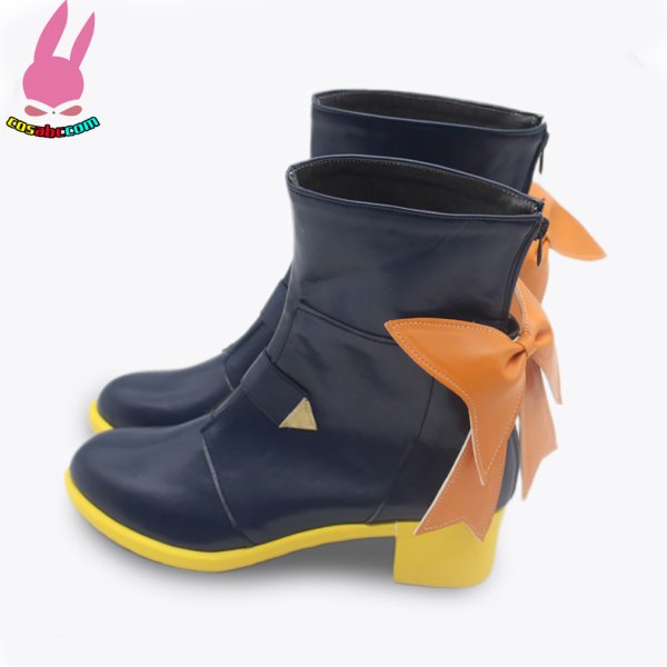 画像2: cosabc YouTuber ホロライブ 夜空メル 風 コスプレ靴 コスチューム コスプレシューズ イベント ハロウィン (2)