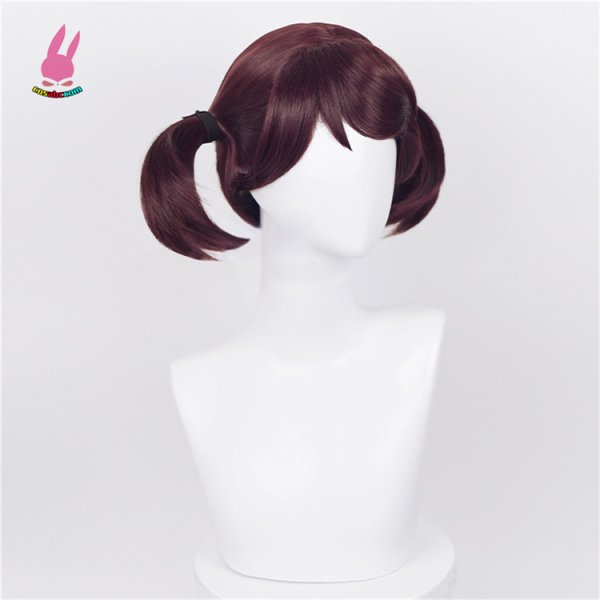 画像2: cosabc SPY×FAMILY スパイファミリー ベッキー・ブラックベル  風 コスプレウィッグ かつら コスチューム イベント 変装 仮装 パーティー ハロウィン (2)