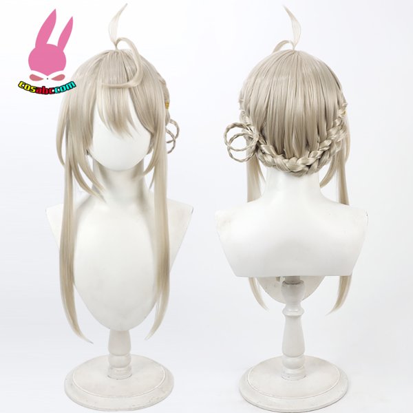 画像5: cosabc YouTuber VTuber Specialite 本阿弥あずさ  風 コスプレウィッグ かつら コスチューム イベント 変装 仮装 パーティー ハロウィン (5)