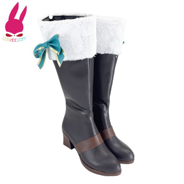 画像3: cosabc ウマ娘 プリティーダービー メジロパーマー 風 コスプレ靴 コスチューム コスプレシューズ イベント ハロウィン (3)