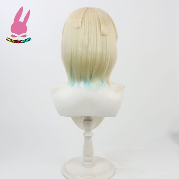 画像4: cosabc YouTuber VTuber にじさんじ 緋八マナ  ひばち まな  風 コスプレウィッグ かつら コスチューム イベント 変装 仮装 パーティー ハロウィン (4)