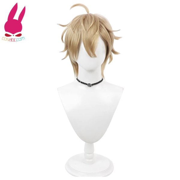 画像2: cosabc 18TRIP エイティーントリップ 久楽間 潮  風 コスプレウィッグ かつら コスチューム イベント 変装 仮装 パーティー ハロウィン (2)
