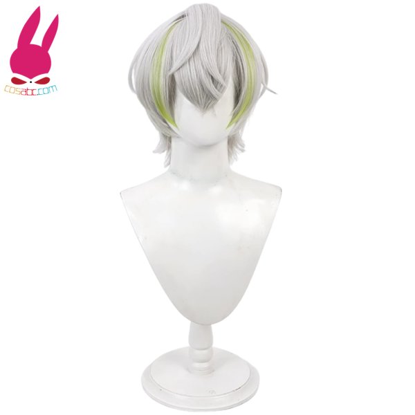画像2: cosabc 18TRIP エイティーントリップ 白光糖衣 風 コスプレウィッグ かつら コスチューム イベント 変装 仮装 パーティー ハロウィン (2)