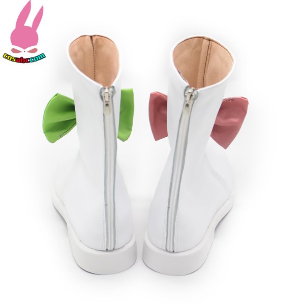 画像5: cosabc 東方Project 秦こころ 風 コスプレ靴 コスチューム コスプレシューズ イベント ハロウィン (5)