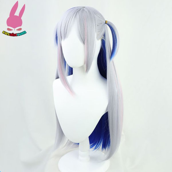 画像7: cosabc VTuber ホロライブ 天音かなた 風 コスプレウィッグ かつら コスチューム イベント 変装 仮装 パーティー ハロウィン (7)