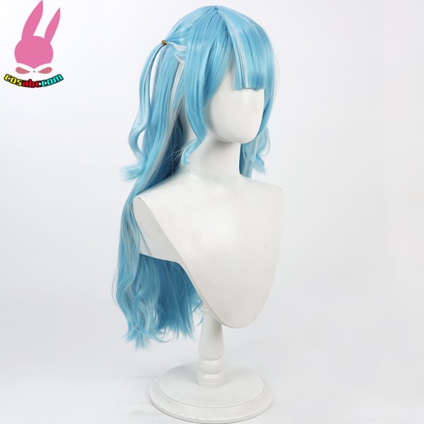 画像3: cosabc YouTuber 白波らむね しらなみらむね  風 コスプレウィッグ かつら コスチューム イベント 変装 仮装 パーティー ハロウィン (3)